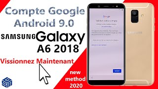 Comment Supprimer un Compte Google Déblocage Compte Google Android 9 Samsung A6 J6 J8 Frp Bypass [upl. by Akiv]