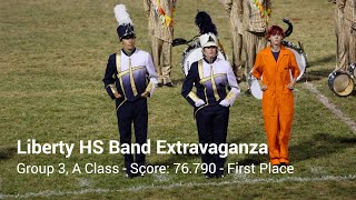 Liberty HS Band Extravaganza Results [upl. by Mathi]