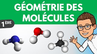 Comment déterminer la géométrie dune molécule   1ère spé  PhysiqueChimie [upl. by Nylauqcaj291]