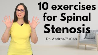 033 Learn Ten HomeBased Exercises and Pain Relief Positions for Lumbar Spinal Stenosis [upl. by Eicyaj237]