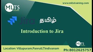 Introduction to Jira in Tamil  MLTS Training [upl. by Cornelia]