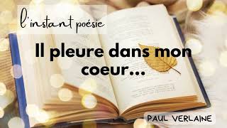 Il pleure dans mon coeur  Paul Verlaine [upl. by Cantlon5]