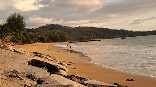 Sunset at Bangnieng Beach Khao Lak  La Flora Resort Khao Lak Thailand 🇹🇭 [upl. by Oconnor]