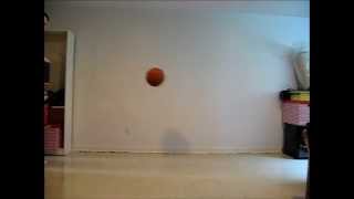 Bouncing Ball Basketball Reference 24fps [upl. by Chemash]