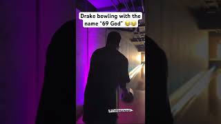 Drake out here TROLLING Kendrick at the Bowling alley drake [upl. by Ysnap]