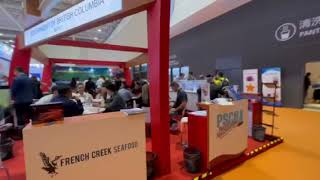 2023 BC booth at China Fisheries Seafood Expo [upl. by Stevy549]