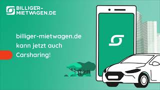 billigermietwagende kann jetzt auch Carsharing [upl. by Ddene]