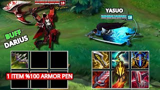 1 ITEM DARIUS vs FULL BUILD YASUO FIGHTS amp Best Moments [upl. by Pickar98]