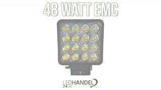 48 watt werklamp EMC Ledhandel24nl [upl. by Annirak990]