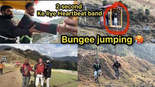 Tried Bungee Jumping For The First Time😅 [upl. by Adnuhsar68]