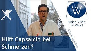 Ist🌶Capsaicin besser als Opioide bei Schmerzen Qutenza Schmerzpflaster bei Verspannungen Rheuma [upl. by Inilahs521]