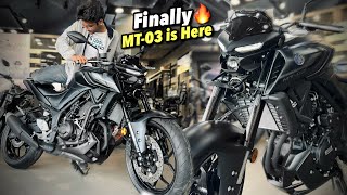 Finally MT03 is Here😍Everything you Need To Know About Yamaha MT03🔥 [upl. by Kin394]