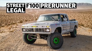 This 73 Ford F100 is a StreetLegal Luxury Prerunner [upl. by Vittoria509]