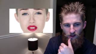 Miley Cyrus  Wrecking Ball REAction [upl. by Innek]