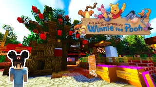 The Many Adventures of Winnie the Pooh Minecraft WDW  MCParks 2022 [upl. by Oiram445]