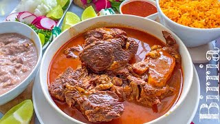 Como Hacer BIRRIA de Res Super Fácil en Casa 😋  How to make Birria 🔥 [upl. by Endres]