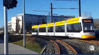 Mainz Startschuss für den offiziellen Test der Mainzelbahn [upl. by Marguerita939]