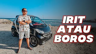 KELILING BALI PAKAI MOBIL SMART FORTWO IRIT ATAU BOROS [upl. by Rol]