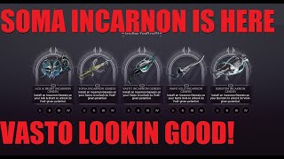 WARFRAME SOMA INCARNON HAS ARRIVED Week 5 Incarnon Genesis Upgrades Overview  The Duviri Paradox [upl. by Ahsennek270]