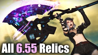 All NEW Mandervillous Relic Weapons  Patch 655 [upl. by Frantz]