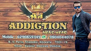 Addiction Mens Wear  Titagarh App  Titagarh Market [upl. by Jacie957]