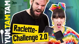 Die LEGENDÄRE RACLETTECHALLENGE geht weiter  Raclette Challenge 20  yumtamtam [upl. by Einnim]