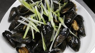 Muscles in black bean sauce [upl. by Rakia]