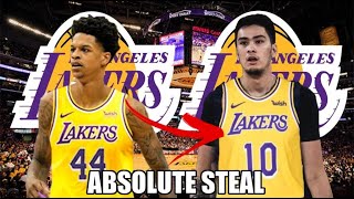 Los Angeles Lakers STEAL SIGNING After Shareef O’Neal Addition Ft Kai Sotto amp 2022 NBA Draft [upl. by Anelac]