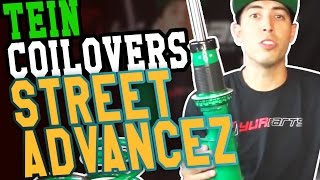 TEIN Street Advance Z Coilovers UNBOXING amp HOW TO ADJUST [upl. by Reade]