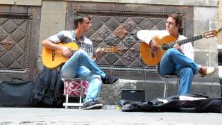 Flamenco Guitar Barcelona street music HD [upl. by Yclek]