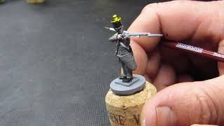 How I paint French Voltigeurs for the gaming table [upl. by Ilrahc146]