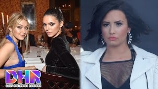 Kendall Jenner Fights With Paparazzi  Demi Lovato Swaps Faces And Performs Stone Cold DHR [upl. by Siloa]