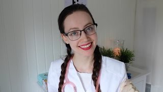 ASMR Whisper Doctor Cranial Nerve Examination Role Play [upl. by Milissent]