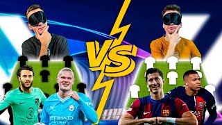 SI HACES EL MEJOR XI de la CHAMPIONS LEAGUE a CIEGAS GANAS [upl. by Virgilia]