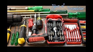 Types of Screwdrivers and their uses  DIY Tools [upl. by Hubey]