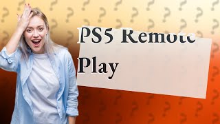 Can PS5 Remote Play work on PC [upl. by Lleder]