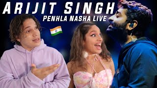 Waleska amp Efra react to Arijit Singh Live Cover of Pehla nasha Medley [upl. by Urbanus]