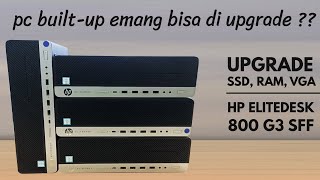 Upgrade HP EliteDesk 800 G3 SFF [upl. by Haridan]