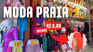 MODA PRAIA NO BRÁS A Partir de R 800  BIQUÍNIS  MAIÔS  SAÍDA DE PRAIA e Mais brás biquíni [upl. by Salita]