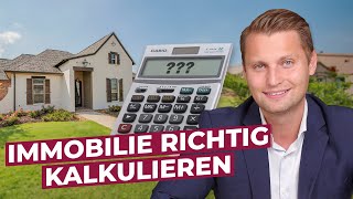 Wie Du den Kauf einer Immobilie richtig kalkulierst Steuerberater David Kasper [upl. by Uke]