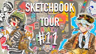 ★Sketchbook tour 11★ [upl. by Rema]