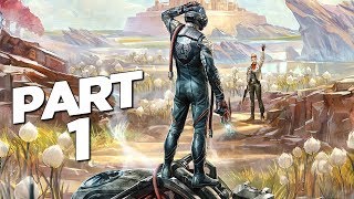 THE OUTER WORLDS Walkthrough Gameplay Part 1  INTRO FULL GAME [upl. by Anoved]