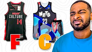 We Graded The TERRIBLE 2024 NBA City Jerseys [upl. by Peednus]