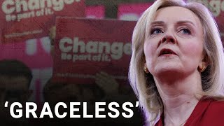 ‘Liz Truss was graceless’ Truss loses her seat and cannot accept defeat [upl. by Naejeillib]