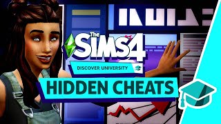 SECRET CHEATS  The Sims 4 Discover University Debug Cheats  MC Command Center [upl. by Dietrich]