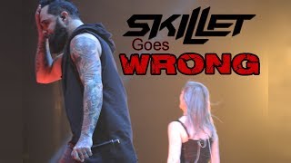 Skillet Goes WRONG at Winter Jam 2018    Then gets EPIC [upl. by Otreblasiul44]