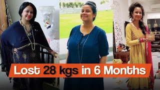 Weight Loss Journey From 80 kgs to 52 kgs  Fat to Fit  Fit Tak [upl. by Service]