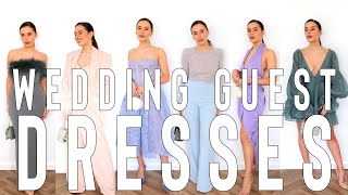 WEDDING GUEST DRESSES FOR 2023  TRY ON HAUL inc ASOS  ZARA  Suzie Bonaldi [upl. by Leonie]