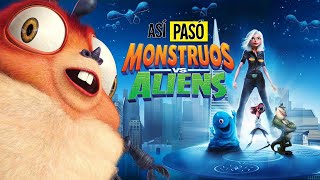 MONSTRUOS VS ALIENS RESUMEN EN 10 MINUTOS [upl. by Enitselec76]