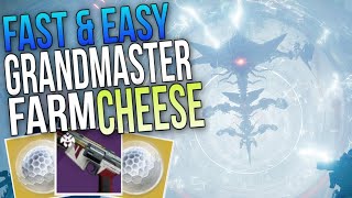 FAST amp EASY GLASSWAY GRANDMASTER FARM CHEESE EASY ASCENDANT SHARD amp ADEPT REWARDS DESTINY 2 [upl. by Babara140]